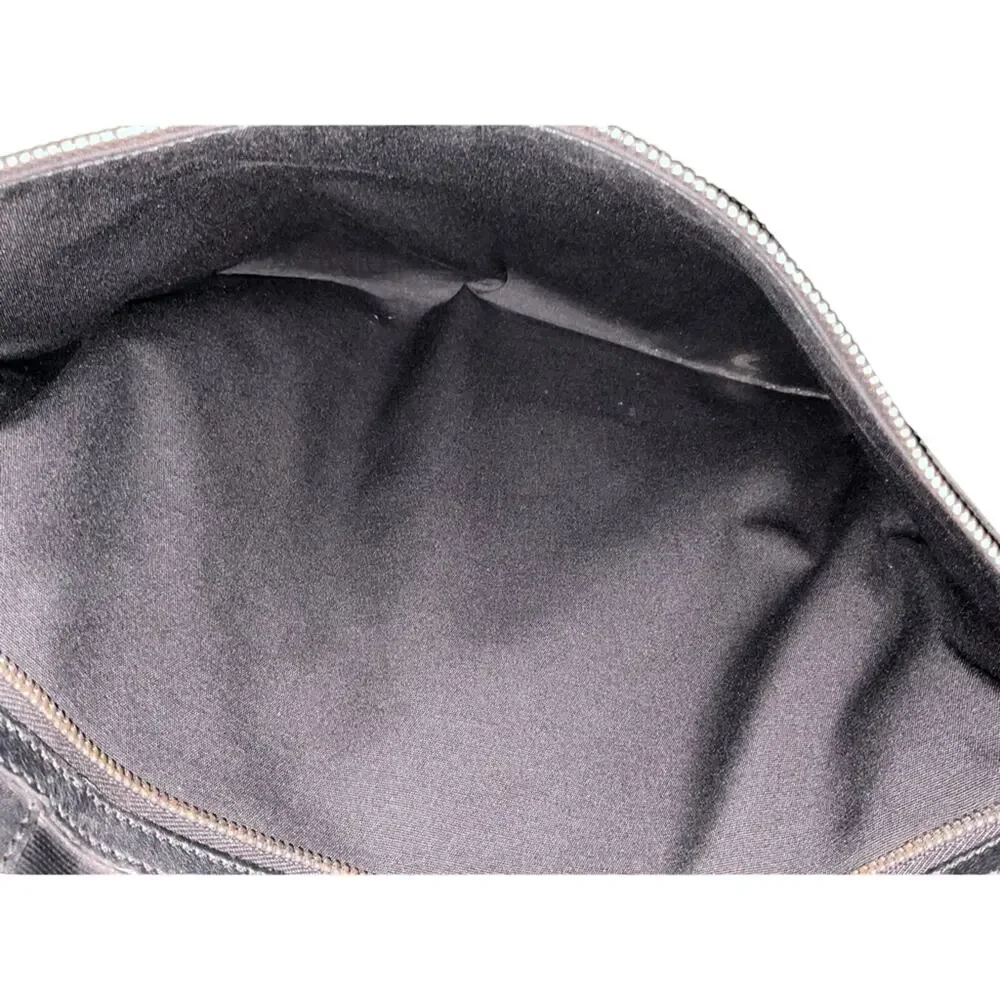Dior Homme Oblique Coated Canvas Briefcase Black Authentic Italy AS-IS Project